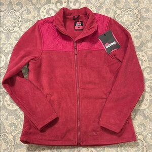 Women's Red Fleece Jacket